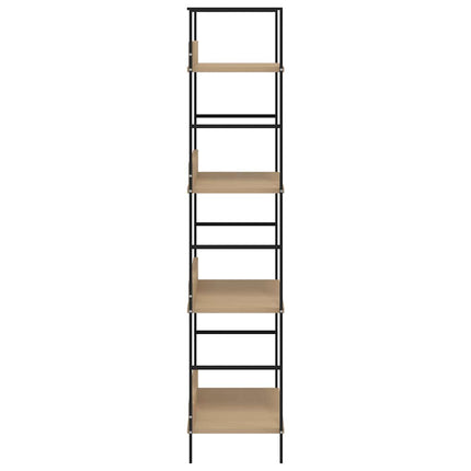 Bokhylla 3 hyllplan ek 60x27,6x124,5 cm konstruerat trä