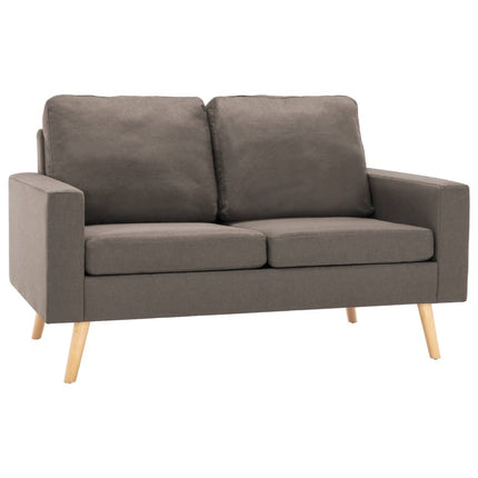 2-sitssoffa taupe tyg