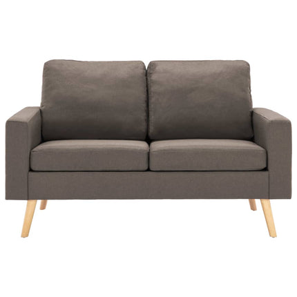2-sitssoffa taupe tyg