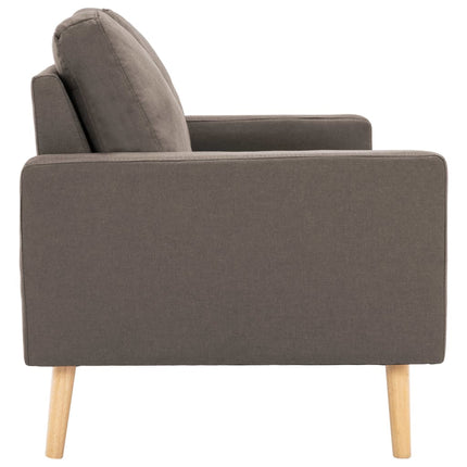 2-sitssoffa taupe tyg