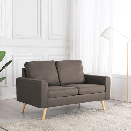 2-sitssoffa taupe tyg