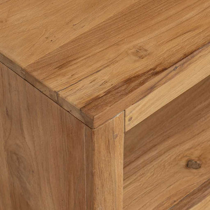 Soffbord 110x60x40 cm massiv teak