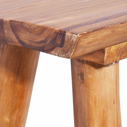 Trädgårdsbänk 120 cm massiv teak