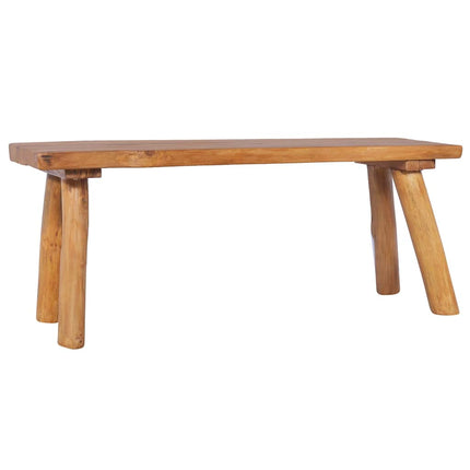 Trädgårdsbänk 120 cm massiv teak