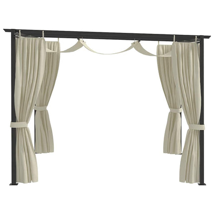 Paviljong 4x3 m gräddvit