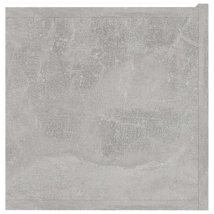 Tv-bänk betonggrå 80x30x30 cm konstruerat trä