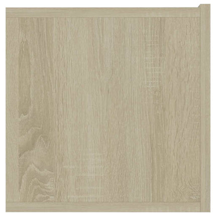 TV-bänk sonoma-ek 120x30x30 cm konstruerat trä