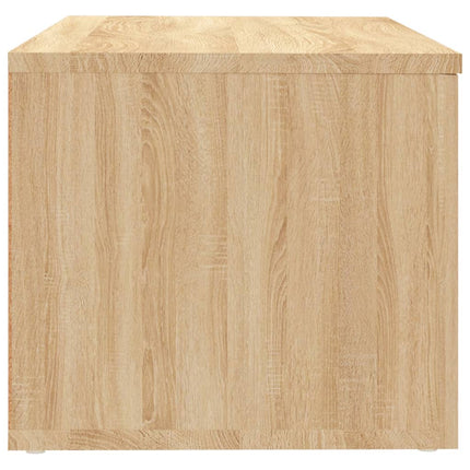 Tv-bänk sonoma-ek 80x34x30 cm konstruerat trä