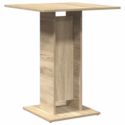 Cafébord sonoma-ek 60x60x75 cm konstruerat trä