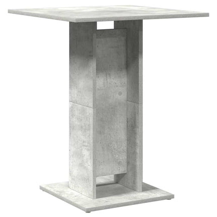 Bistrobord betonggrå 60x60x75 cm konstruerat trä