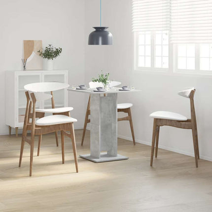Bistrobord betonggrå 60x60x75 cm konstruerat trä