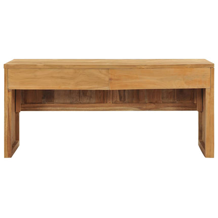 TV-bänk 100x35x45 cm massiv teak