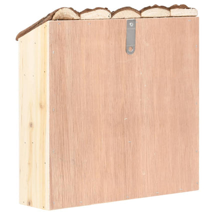 Insektshotell 30x10x30 granträ
