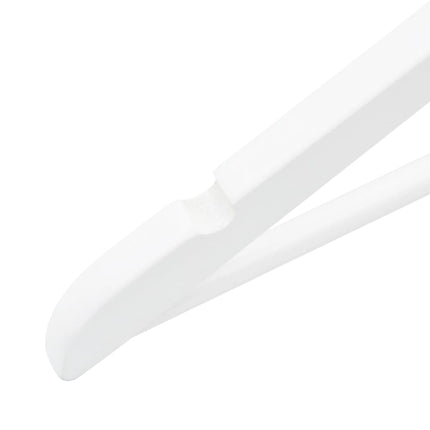 Klädgalgar 50 st halkfria vit trä
