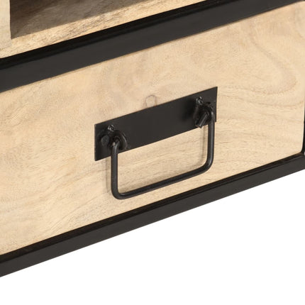 Soffbord 100x50x40 cm massivt mangoträ