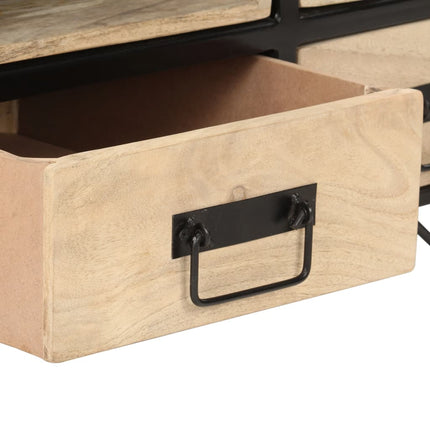 Soffbord 100x50x40 cm massivt mangoträ