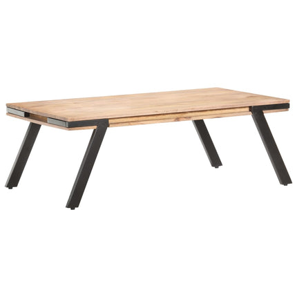 Soffbord 114x65x40 cm massivt mangoträ