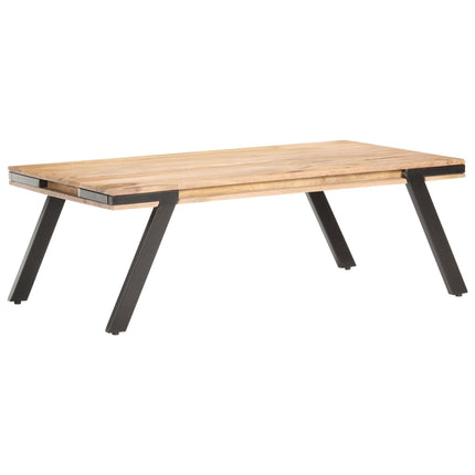 Soffbord 114x65x40 cm massivt mangoträ