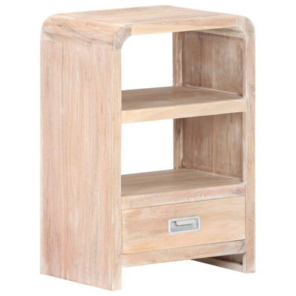 Sängbord 40x30x60 cm massivt akaciaträ