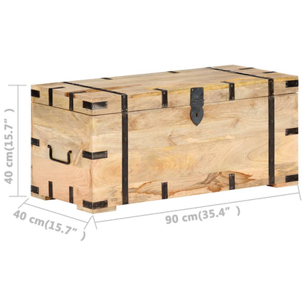 Kista 90x40x40 cm massivt mangoträ