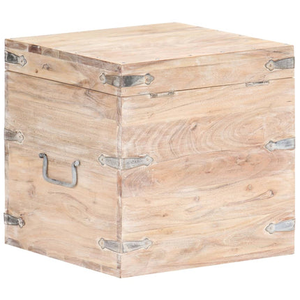 Kista 40x40x40 cm massivt akaciaträ