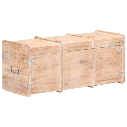 Förvaringskista 90x40x40 cm massivt akaciaträ