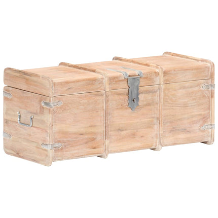 Förvaringskista 90x40x40 cm massivt akaciaträ