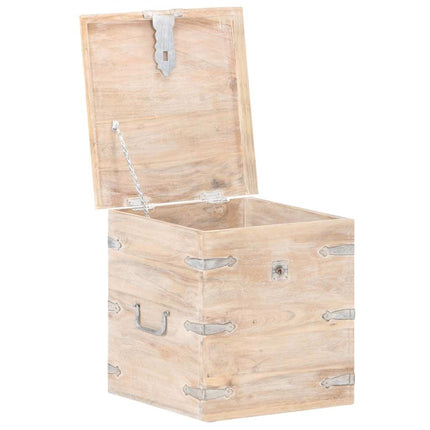 Kista 40x40x40 cm massivt akaciaträ