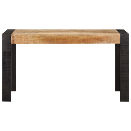 Matbord 140x70x76 cm massivt grovt mangoträ