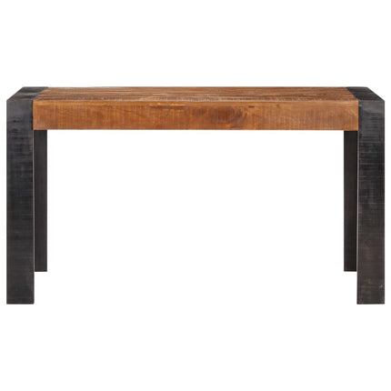 Matbord 140x70x76 cm massivt grovt mangoträ