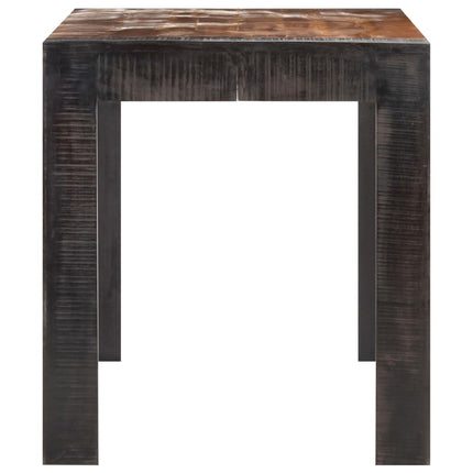 Matbord 140x70x76 cm massivt grovt mangoträ