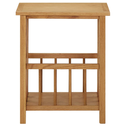 Tidningsbord 45x35x55 cm massiv ek
