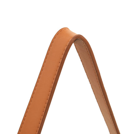 Väggspegel med rem 40 cm vit