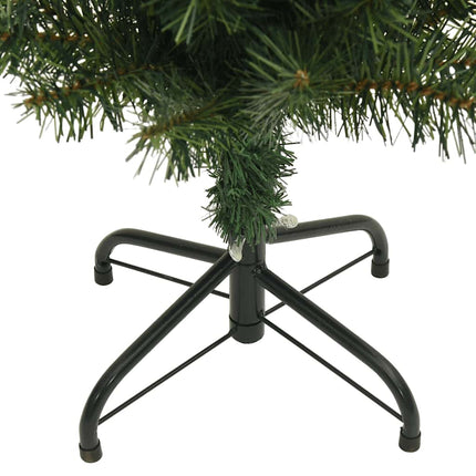Smal plastgran med fot grön 150 cm PVC