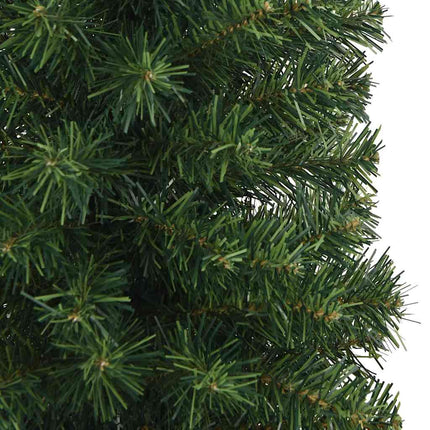 Smal plastgran med fot grön 240 cm PVC