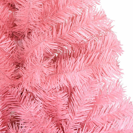 Plastgran med fot rosa 150 cm PVC