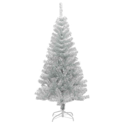Plastgran med fot silver 150 cm PET
