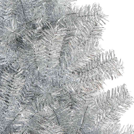 Plastgran med fot silver 150 cm PET