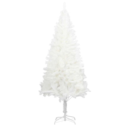 Plastgran verklighetstrogna barr vit 210 cm