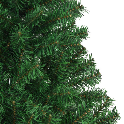 Plastgran med tjocka grenar grön 180 cm PVC