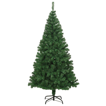 Plastgran med tjocka grenar grön 240 cm PVC