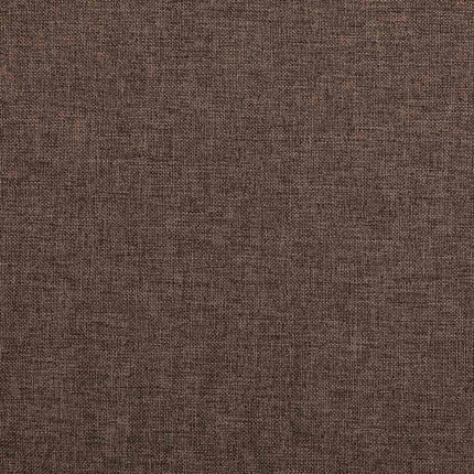 Mörkläggningsgardin med öljetter linnelook 2 st taupe 140x225cm