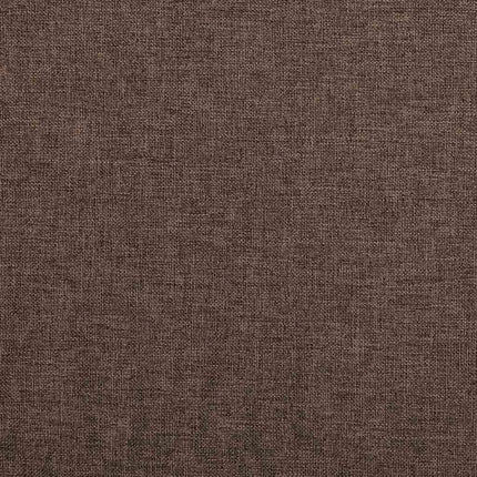 Mörkläggningsgardin med krokar linnelook 2 st taupe 140x225 cm