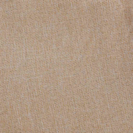Mörkläggningsgardin med krokar linnelook beige 290x245 cm