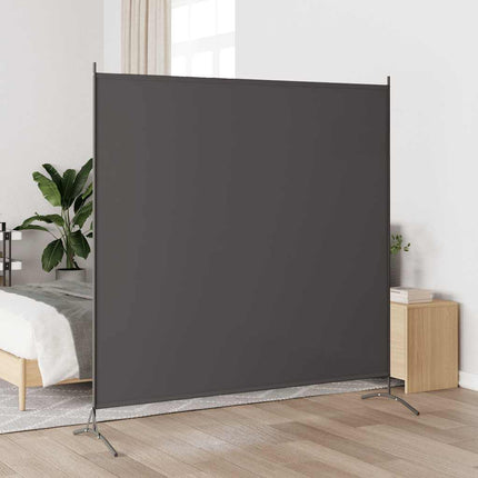 Rumsavdelare antracit 175x180 cm tyg