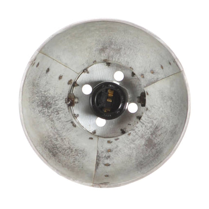 Industriell vägglampa silver 45x25 cm E27