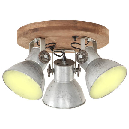 Taklampa industriell 25 W silver 42x27cm E27