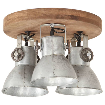 Taklampa industriell 25 W silver 42x27cm E27