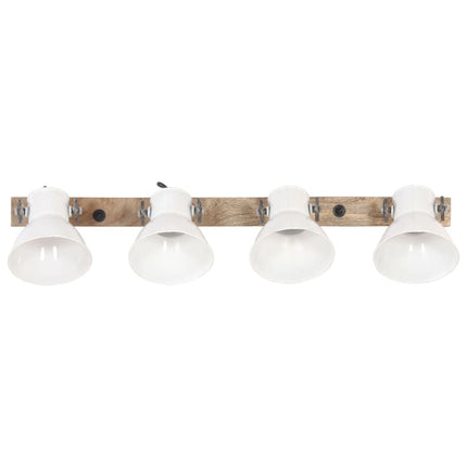 Industriell vägglampa vit 90x25 cm E27