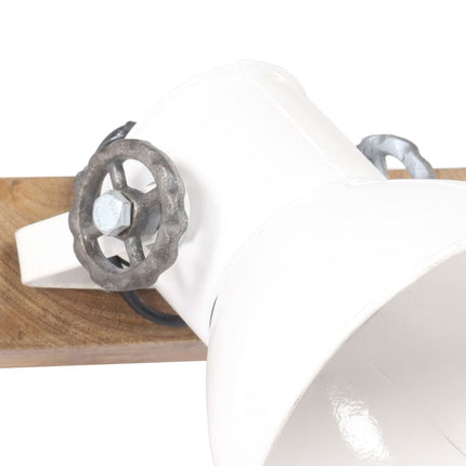 Industriell vägglampa vit 90x25 cm E27
